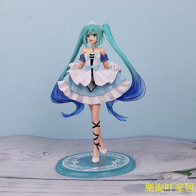 【廣興百貨店】初音未來 MIKU 灰姑娘灰姑娘睡美人童話仙境手工少女禮物動漫模型