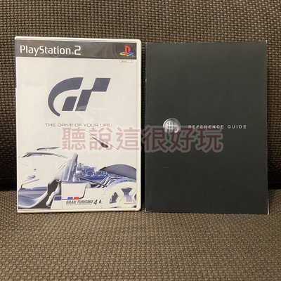 中文版 附限定特典書 PS2 跑車浪漫旅 4 GRAN TURISMO GT4 賽車 遊戲 16 T907