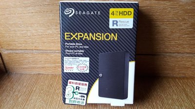 Seagate Expansion 4TB 2.5吋 USB3.2 外接式行動硬碟/全新品
