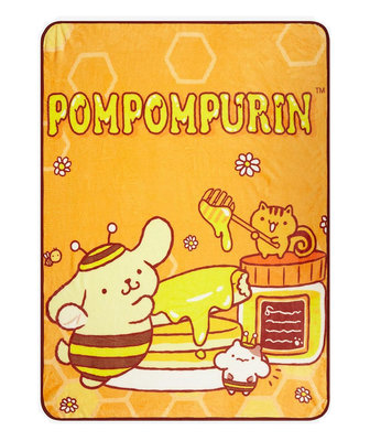 [現貨]布丁狗空調毯 蜜蜂Pompompurin 三麗鷗 貝雷帽黃金獵犬 午睡毯生日交換禮品