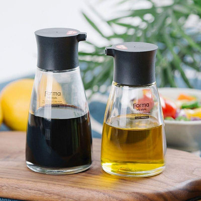 【現貨精選】兩個裝日本ASVEL玻璃不掛嘴油醋瓶油壺防漏醬油瓶醋瓶小調味瓶