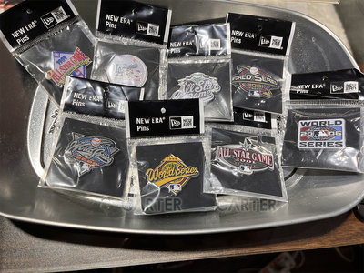 New Era Pins MLB All Star and World Series 日本限定帽針明星賽及世界大賽空運