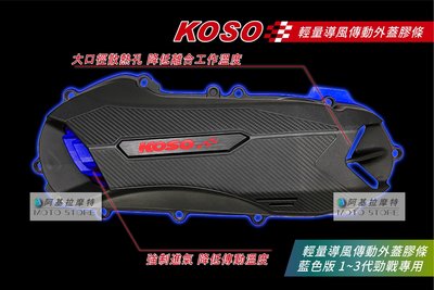 KOSO 輕量導風傳動蓋 膠條 藍色 傳動膠條 勁戰 新勁戰 三代勁戰 三代戰 輕量導風傳動外蓋 傳動墊片