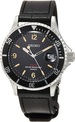 日本正版 SEIKO 精工 SZEV013 男錶 手錶 皮革錶帶 日本代購