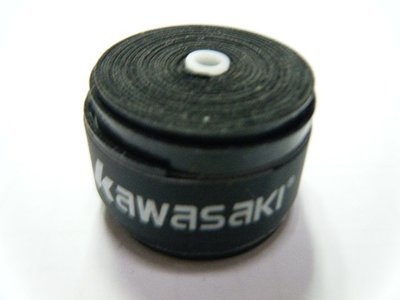新莊新太陽 Kawasaki KGG60-1 網羽球拍 握把皮 厚度 0.75mm 藍 綠 黑 灰 紫 5色 特30/卷