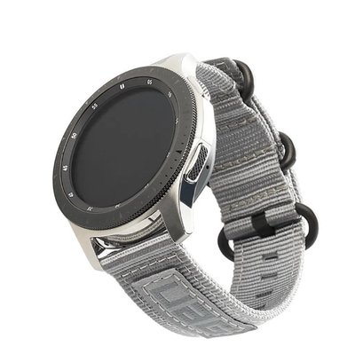 促銷打折 錶帶 手環 UAG適用三星手表Galaxy Watch4/華為Watch3運動尼龍22mm表