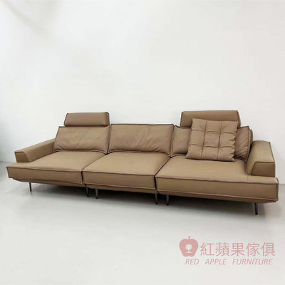 [紅蘋果傢俱] 義式系列 NK-1905 沙發 布沙發 皮沙發 造型沙發 極簡沙發 義式沙發 現代沙發