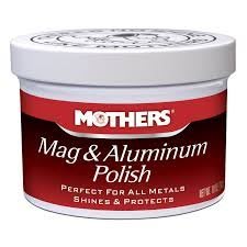 Mothers 拋光膏 鎂鋁金屬拋光劑,輪框拋光、金屬拋光、大燈拋光