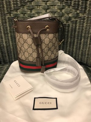 全新真品 Gucci mini水桶包 斜背包