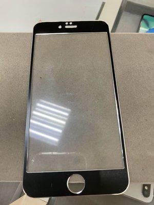 Iphone6 Plus(5.5吋)金屬邊..過季玻璃貼出清~只要20元!!!有需要的快來【創世紀手機館】選購!!!