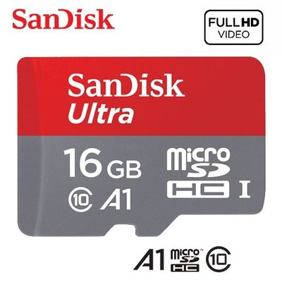SANDISK ULTRA A1 MICROSD UHS-I 16G SDHC記憶卡 (SD-80M-A1-16G)