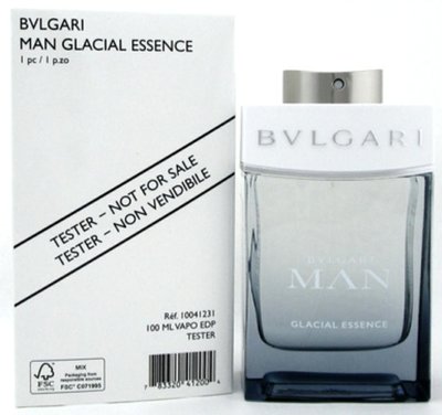 Bvlgari Man Glacial Essence 寶格麗極地冰峰男性淡香精 100ml tester/1瓶-新品正貨