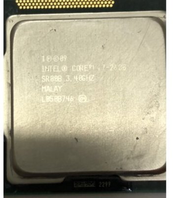 【台灣現貨】Intel® Core™ i5-2500 處理器