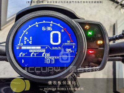 【iCCUPY】 霧面 AG 抗眩防汙液晶 螢幕保護貼，HONDA REBEL 1100
