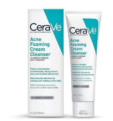 【樂派】 CeraVe適樂膚洗面奶 潔面乳清潔洗面奶溫和泡沫深層潔面除油150ml