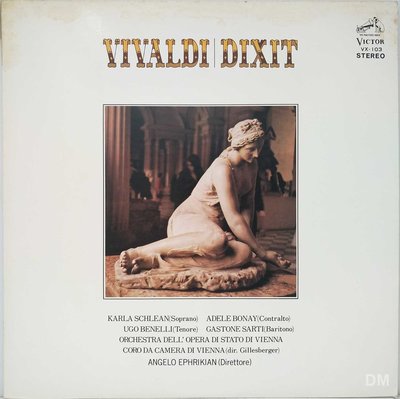 黑膠唱片 Angelo Ephrikian - Vivaldi Dixit