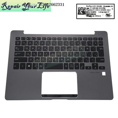 電腦零件ASUS華碩UX331 UX331UN UX331UA 筆記本鍵盤灰色C殼JP ND SW筆電配件