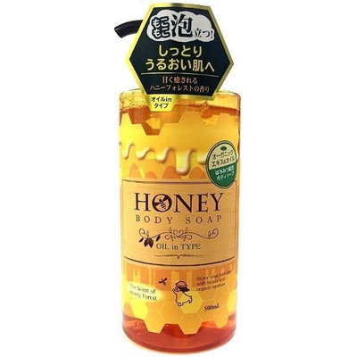 ✩小敏廣場✩第一石鹼 蜂蜜保濕沐浴乳 500ml 日本製