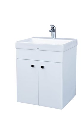 《振勝網》TOTO LW1615CTW 專用雙門浴櫃 / 100%防水 / 全白烤漆 / 小方單點把手 / 1615D
