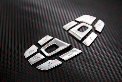 專車專用 現貨 BMW 新款 3系列5系列 X3X4 方向盤按鍵貼  G30 G20 G01 G02 AC自動車