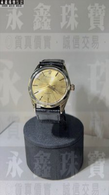 勞力士 Rolex 1025 34mm 金面單錶 n0958-01