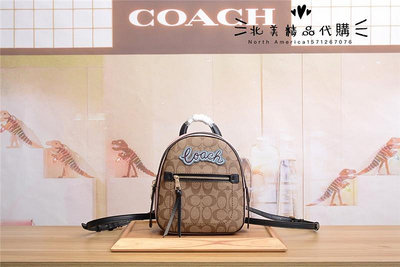 北美精品代購 代購 COACH 72895 熱賣新款 女士後背包 單肩斜挎包 一包多用 時尚潮流 多功能袋 超可愛 附購證