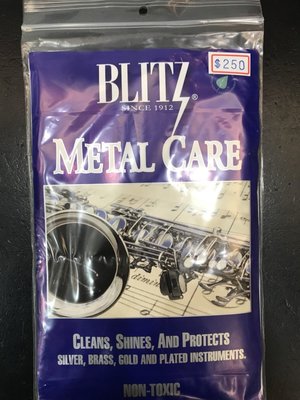 三一樂器 Blitz Metal Care 拭銀布