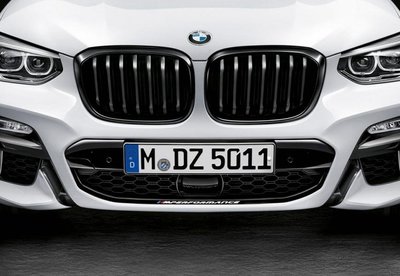【樂駒】BMW 原廠 G01 X3 M Performance 前氣壩貼 改裝 精品 空力 貼紙  加裝 套件