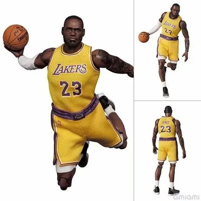 【紫色風鈴】籃球明星Michael Jordan MAF127# 湖人詹姆斯 可動 人偶 盒裝港版 無證