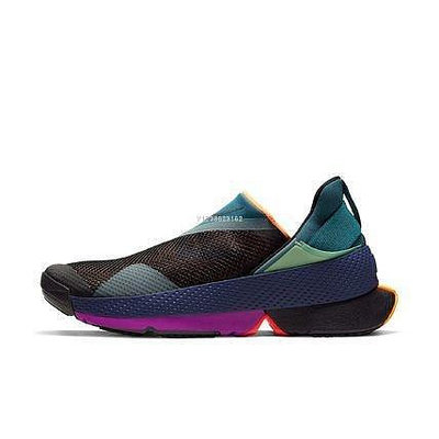 Nike Go FlyEase 黑藍紫經典休閒百搭運動鞋CW5883-001-002 男女鞋公司級