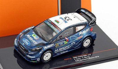 汽車模型 車模 收藏模型IXO 1/43 福特 FIESTA WRC 2019 #33 合金賽車模型