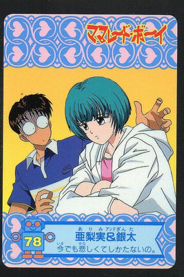 《CardTube卡族》(060930) 78 日本原裝橘子醬男孩 萬變卡∼ 1995年遊戲普卡
