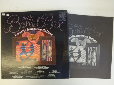 【柯南唱片】favorite american ballets最喜歡的美國芭蕾舞//3片盒裝＞美版LP