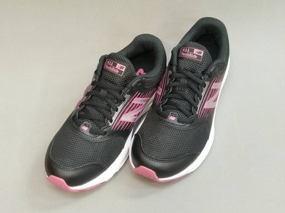 尼莫體育NEW BALANCE 女款 W411LP1  黑色 寬楦 慢跑鞋