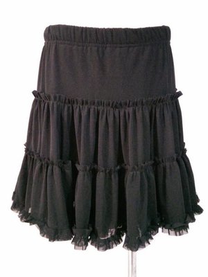 FRABJOUS 黑色蕾絲造型裙(A21)