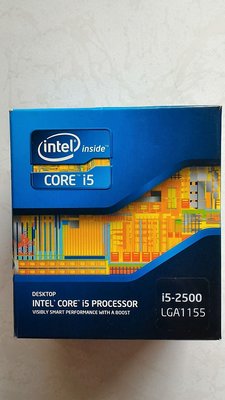 Intel® Core™ i5-2500 3.3 GHz 快取 6MB 四核心處理器 附原廠風扇