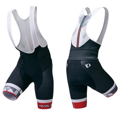 2018春夏新色PEARL iZUMi PI-T250-3DNP 10號黑紅 頂級款吊帶短車褲 自行車連身短褲