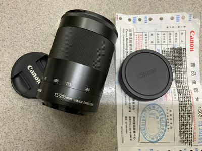 [保固一年] [高雄明豐] 95新 公司貨 Canon EF-M 55-200mm F4.5-6.3 IS STM [i1765]]