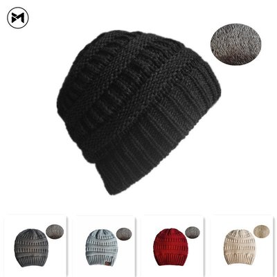 男女羊毛帽保暖秋冬加絨針織帽包頭護耳帽