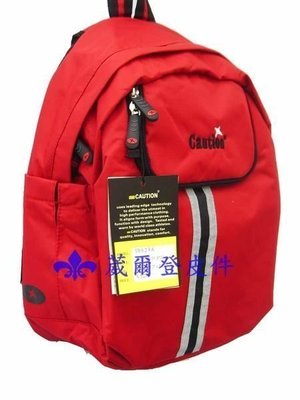 【熱賣精選】caution迷你後背包旅行袋斜背包EPC電腦包兒童書包迷你包623紅色
