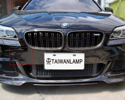 《※台灣之光※》全新寶馬BMW F10 F11 M-SPORT M-TECH樣式前保桿拖車蓋 PP 台灣製