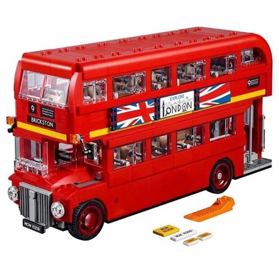 BOxx潮玩~樂高LEGO正品 10258創意系列 英國倫敦巴士 拼裝積木玩具2017新款