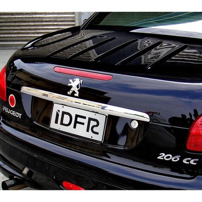 【JR佳睿精品】寶獅 Peugeot 206CC 鍍鉻 後車廂飾條 後車門飾條 尾門飾條 改裝 精品 配件 百貨