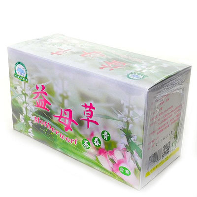 -益母草青春茶(30包/盒)- 台灣南投縣天然栽培的草本植物，無農藥殘留，適合女性喝的茶。【大雪山農場】