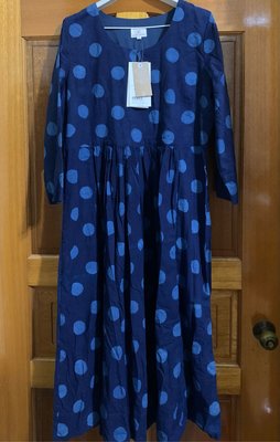 Anokhi藍染洋裝