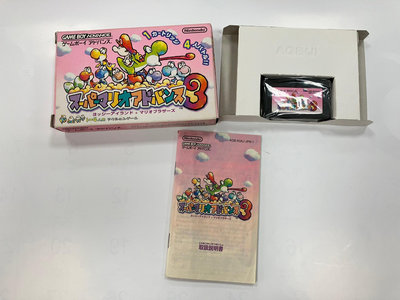 絕版收藏 正版 任天堂 Nintendo GAME BOY GBA 卡帶 超級瑪利歐樂園3 馬力歐 瑪利歐 瑪莉歐