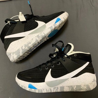【正品】Nike KD 13 “EYBL” 黑白 白金 藍色 籃球  CI9949-001潮鞋