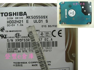 【登豐e倉庫】 F243 Toshiba MK5055GSX 500G SATA3 救資料 復原資料 摔到硬碟 修硬碟