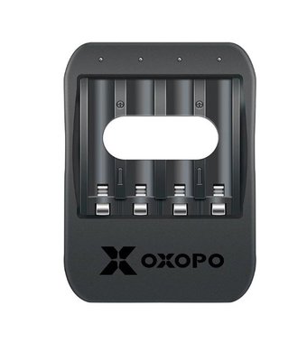 【控光後衛】OXOPO【XS/XC系列】Mircro-USB/Tyep-C 四槽充電器(不含電池) XS/C-4USB