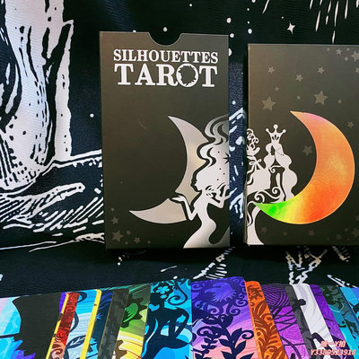 塔羅牌訂原裝正版 剪影塔羅牌 Silhouettes Tarot 限量版星菱卡集